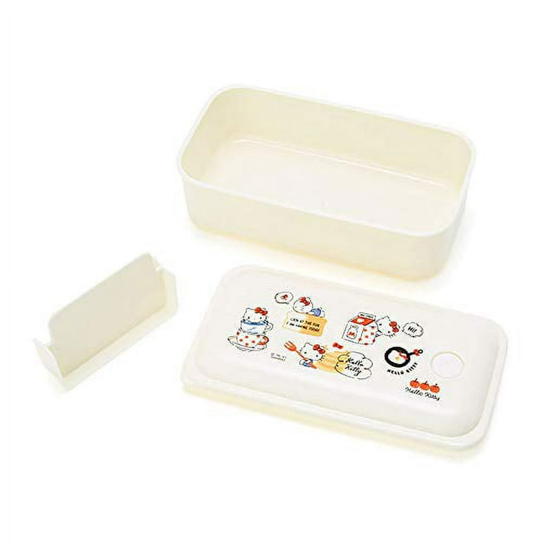 Japan Sanrio HELLO KITTY lunch box & cutlery & container & water bottle  5set