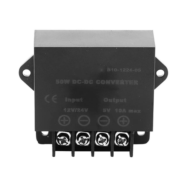Car LED Display Power Converter 12V 24V to 5V 10A 50W Buck Power Converter Module