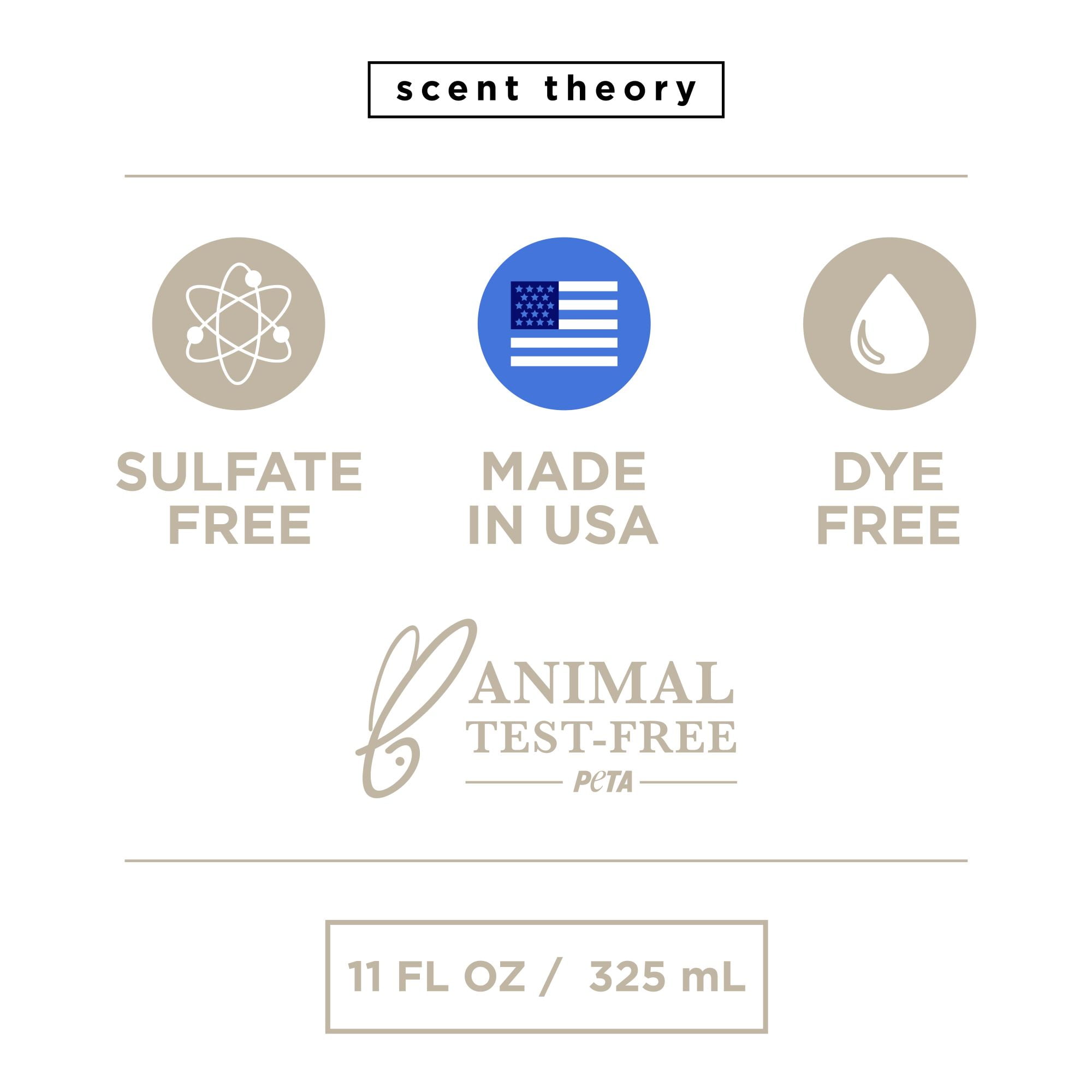 Scent Theory Foaming Hand Soap, Sandalwood and Cracked Oat, 11 fl oz