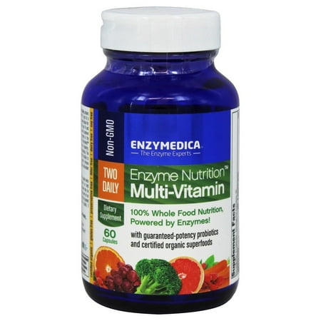 Enzymedica - Nutrition enzyme Deux multi-vitamine quotidienne - 60 Vegetarian Capsules