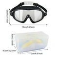 thumbnail image 5 of Hyasfey Swimming Goggles with Earbuds Set Adjustable Design Water-Resistant Clear View Anti-Fog Swim Glasses for Kids, 5 of 7
