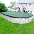 thumbnail image 5 of Pool Mate 15 Year Extra-Large Mesh Forest Green Oval Winter Pool Cover, 12 x 18 ft. Pool, 5 of 6