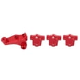 thumbnail image 2 of ANGGREK RC Front Rear Axle Shock Mount,RC Lower Shock Mount,Aluminum Alloy Front Rear Axle Lower Shock Mount Fit For -4 1/10 RC Car, 2 of 8