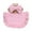 Pink, variant on Vorkoi Baby Girl Muslin Drooling Soft & Absorbent Multi-Layer Baby Bibs with Bow Headband