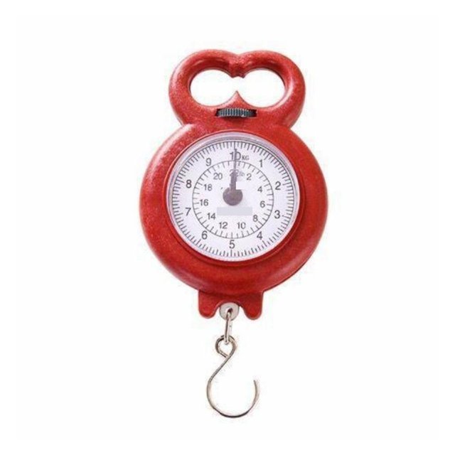 Portable Pointers Hook Spring Hanging Scale Digital Weighing Scales 10kg Capacity ,Easy to Use