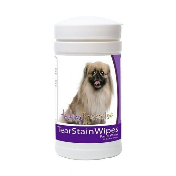 Healthy Breeds 840235153122 Pekingese Tear Stain Wipes