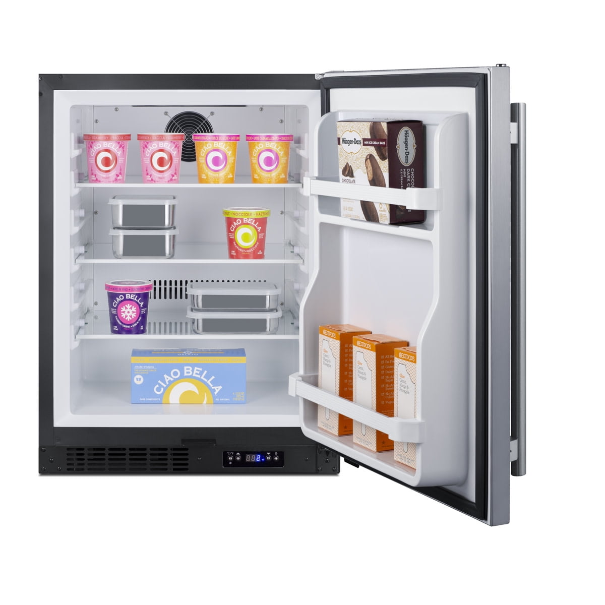 Frost-free built-in freezer