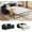 Dark Gray-Style 3, variant on Puremind Pull Out Sofa Bed with Mattress, Full Size Sleeper Sofa with Pull Out Couch for Apartments/Small Space, Cognac Tan