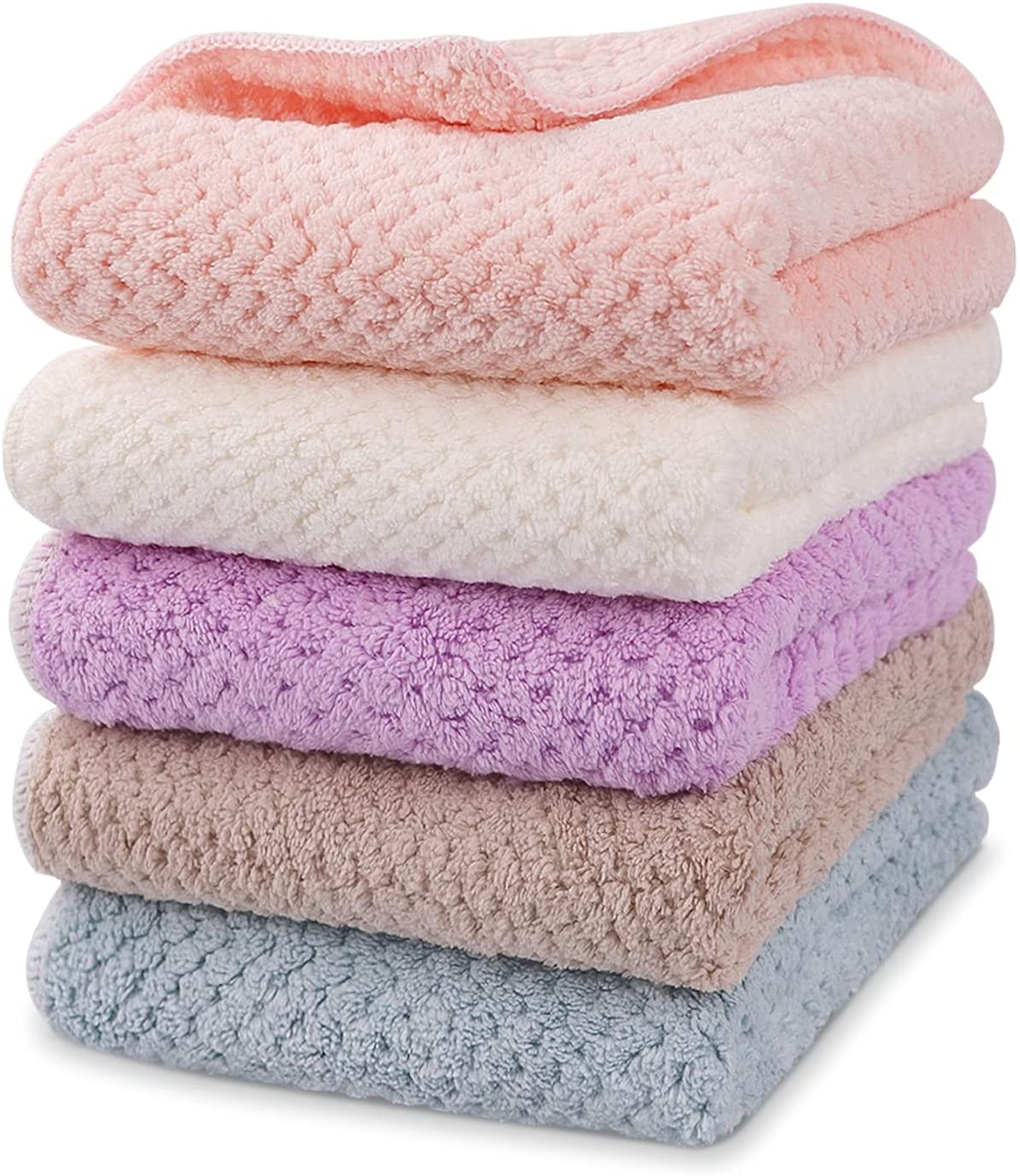 Flyup Hand Towel Hanging Kitchen Hand Dry Towel Fast Dry Soft Dish Wipe  Cloth for Kitchen Bathroom Use (4 pcs)