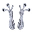 thumbnail image 1 of Cables de enchufe TENS de 2,35 mm con descuento - 2 conectores a presión - Paquete de 2, 1 of 5