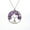 Straight Tree, #04 Purple, variant on US Seven-Chakra Tree of Life Healing Energy Pendant Crystal Meditation Necklace