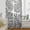 Gray, variant on Tann Brown Monstera Sheer Curtains 63 Inch Length, Light Filtering Voile Curtain Panel, Palm Tree Leaf Boho Botanical Tropical Rod Pocket Drapes Window Treatments for Living Room Bedroom 52"x63"