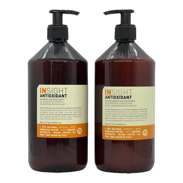 INSIGHT Shampooing et après-Shampooing Antioxydants Rajeunissants 30,4 Oz Ensemble