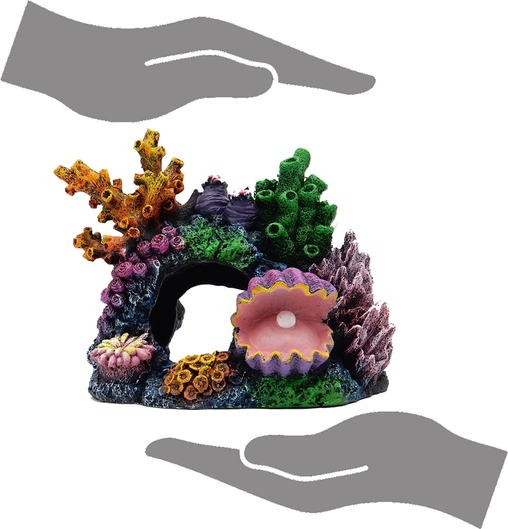 Aqua Culture Large Aquarium Ornament - Multicolor
