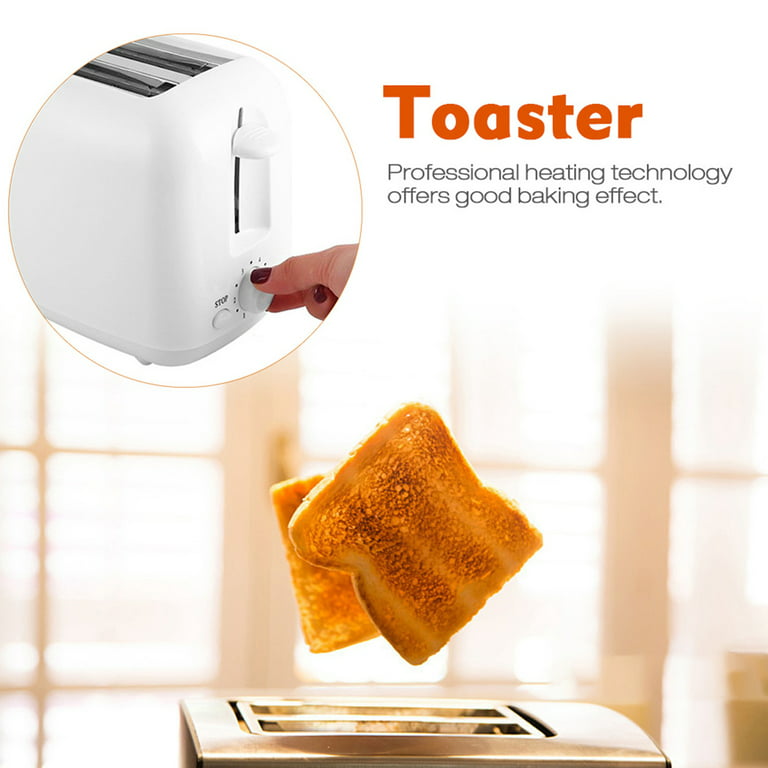 Electric Toaster 2-Slice-Toasters Bread Stainless Steel Compact Toaste –  MoxSole