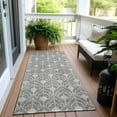 thumbnail image 6 of Addison Rugs Chantille Indoor/Outdoor Transitional Geometric Gray Washable Runner Rug, 2'3" x 7'6", 6 of 6