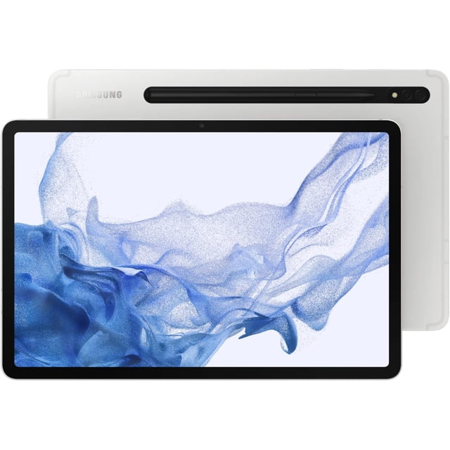 Samsung Galaxy Tab S8 256 GB Plata no incluye S Pen (Reacondicionado)