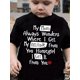 thumbnail image 1 of MOM ATTITUDE Print Boys T-shirt, Kids Summer Comfy Top, Children Versatile Outdoor Clothing, 1 of 6