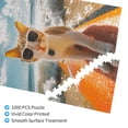 thumbnail image 3 of Disketp Surfing Cat Sun Custom Puzzle Personalized Puzzles 1000 Pieces, Customized Picture Puzzle for Adult and Teens((29.5×19.7in, Vertical), 3 of 9