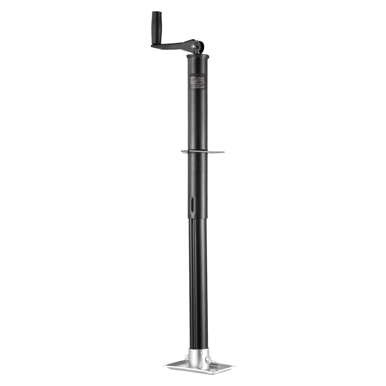 A-Frame Trailer Jack,2000 lbs Dynamic Load Capacity,Trailer Jack Stand with Handle&Rectangular Footpad,15-"Vertical Travel,Suitable for RV,Horse,Utility Trailers,Yacht Trailers