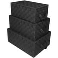 thumbnail image 1 of Ensemble de 3 Paniers de Rangement Tressés, 1 of 8