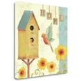 thumbnail image 2 of Tangletown Art, 24 x 24 "Welcome Home I " by Daphne Brissonnet, Gallery Wrap Can, 2 of 2