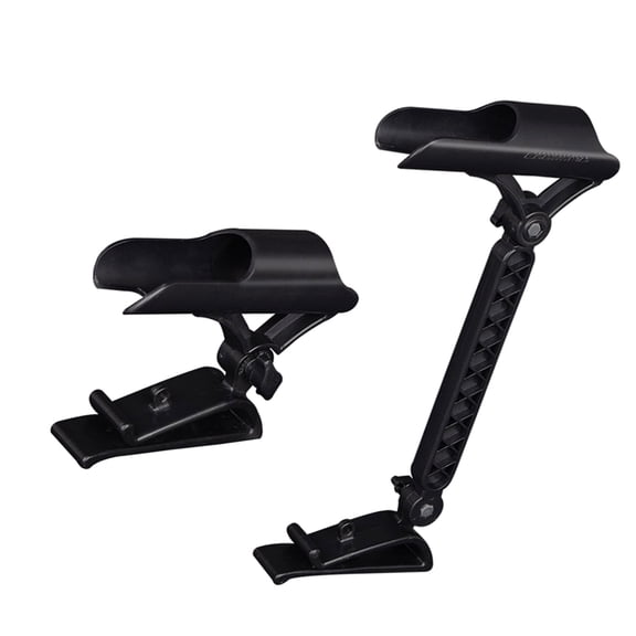 2Pcs Plastic Ice Fishing Rod Holder Adjustable Bucket Rod Holder Folding Poles Support Rack Fishing Tackle Accessories