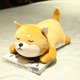 thumbnail image 1 of 35-75cm Cute Husky& Shiba Inu Corgi Plush Toy Stuffed Soft Animal Dog Pillow Christmas Gift Peluche for Kids GirlsKawaii Presentbrown close eyes75cm Deng Xun unisex, 1 of 2