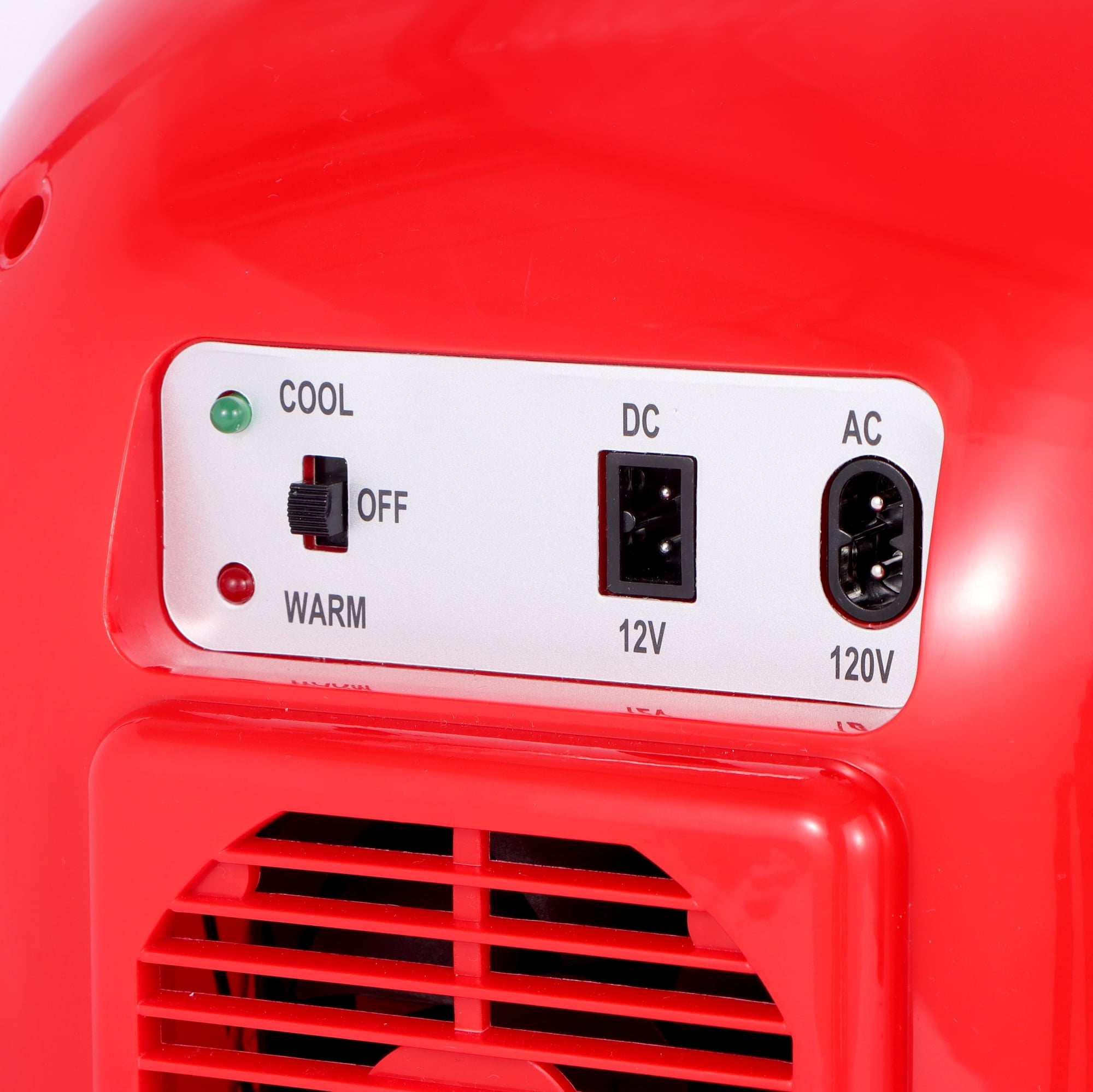 Uber Appliance Uber Chill XL 9 Liter 12-Can Retro Portable Mini Fridge Thermoelctric - Red