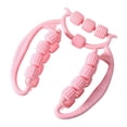 thumbnail image 3 of MERIGLARE Rouleau de Massage Portable Rouleau de Relaxation Musculaire 20 Roues pour Jambes Bras Mollet Rose, 3 of 9