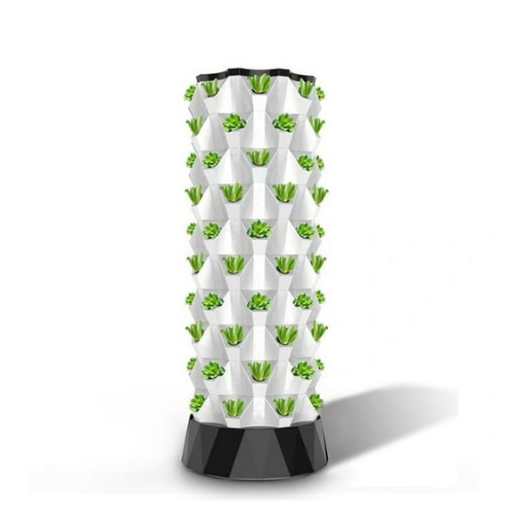 Hydroponics Tower Growing System, Indoor Plant Water Cycle Garden Growing Systems Vertical Hydroponic Pineapple Aeroponic Tower ,Easy to Use