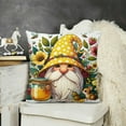 thumbnail image 2 of Cute Pillow Covers ,Yellow Throw Pillow Covers,Farm Honey Can Cushion Cases,Cartoon Dwarf Daisy Floral Decorative Pillow Covers, 2 of 5