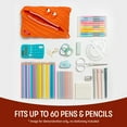 thumbnail image 5 of ZIPIT Monster Pencil Case for Kids, Cute Pencil Pouch for Boys & Girls (Orange), 5 of 10