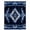 Dark Blue, variant on Boho Navy Blue Grey Waterproof Fabric Shower Curtain,Ethnic Geometric Southwestern Retro Waterproof Fabric Shower Curtain for Bathroom Curtains Bathtubs Shower Curtains with 12 Hooks Stall 54x78in