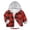 Red, variant on WXFAZCVU Boys Girls Plaid Flannel Shirts Kids Long Sleeve Casual Button Down Shirts with Hood Size 6-7 Years
