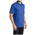 thumbnail image 3 of Yellow Rooster Mens Tall Core Blend Jersey Knit Polo Royal 4XLT, 3 of 4