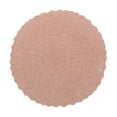 thumbnail image 6 of Louisa 19" Modern Art Deco Tambour Accent Table , Pink Terrazzo Finish, 6 of 9