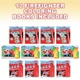 thumbnail image 2 of Libros para colorear ArtCreativity Firefighter, paquete de 12, 2 of 6