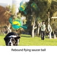 thumbnail image 3 of Flying Dog Ball, Flying Saucer Ball Portable Interactive Flattened Rebounding  For Park Blue,Red,Yellow Blue, Blue,Red Green, 3 of 8
