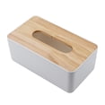 thumbnail image 3 of Organizador de Almacenamiento Con Soporte para Caja de Pañuelos, Cubierta de Pino Extraible de PP para El Hogar, La Oficina del Automóvil, simple, protegida El, 3 of 7