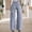 Light Blue, variant on Retro Washed Mid Waist And Loose Pleated Banana Style Versatile Jeans Womens Pants Patterns Womens Casual Harem Baggy Pants
