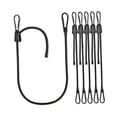 thumbnail image 2 of Colaxi Corde Élastique Kit de Corde Extensible Élastique pour Saut avec Crochets Bande Élastique Antigravité Cordon Élastique Ajustable Crochets Robuste 6 Pcs, 2 of 8