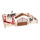thumbnail image 5 of Juego de juguetes de jinete para niños, juego de simulación, palos de caballos con juguete de jinete para niños de 3 años Mujer Jinete, 5 of 9