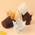 thumbnail image 3 of ENJOYW 50 Pcs Cake Cup Multi-use Heat-resistant Oil-proof Paper Kitchen Cake Cup for Cooking Cake Cup Oil-proof PaperSize, 3 of 7