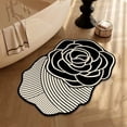 thumbnail image 3 of Bath Mats For Bathroom Non Slip 40 cm x 60 cm Microfiber Absorbent Floor Mat With TPR Backing For Shower Tub Vanity, 3 of 6