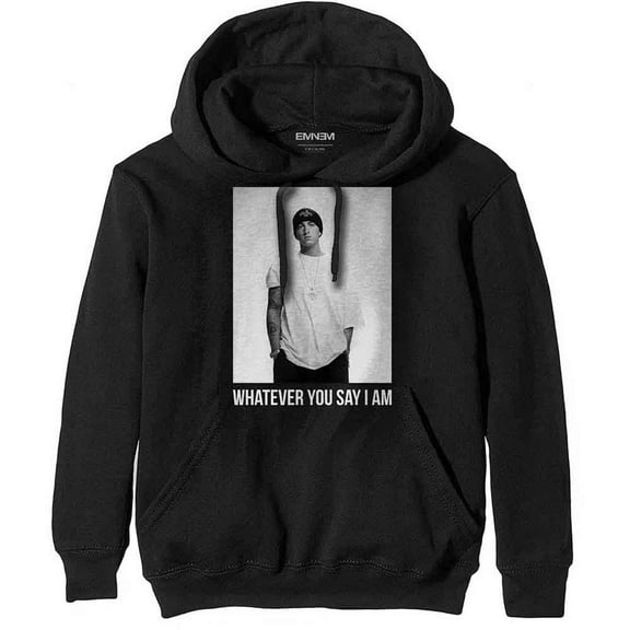 Eminem Unisex Pullover Hoodie Sweatshirt Whatever (X-Large)