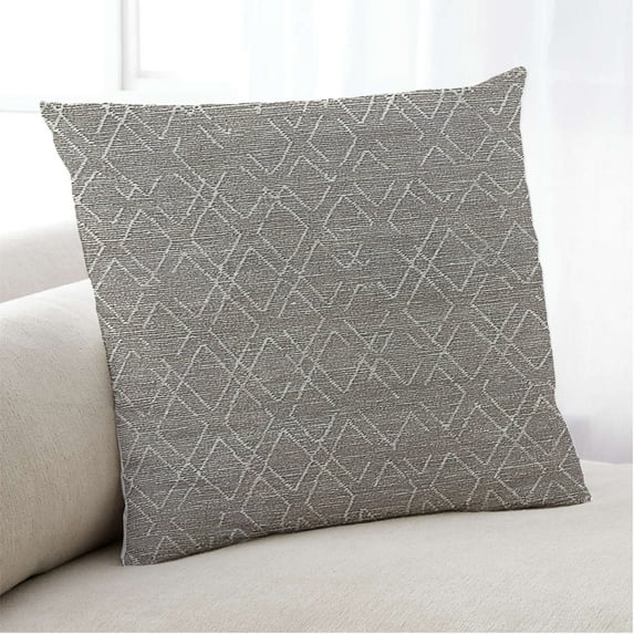 Ahgly Company Indoor Square Mid-Century Modern Throw Pillow, 18 inch by 18 inch