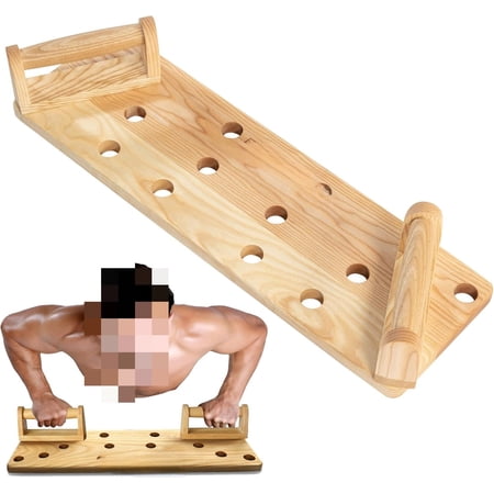 solid wooden Push Up Stands 10 in 1,Push Up Board,Portable Gym Accessories, Strength Training Equipment, Original Patent design – Home Workout Equipment,for men and Women