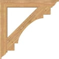 thumbnail image 3 of Ekena Millwork 5 1/2"W x 46"D x 46"H Merced Traditional Smooth Bracket, Western Red Cedar, 3 of 4
