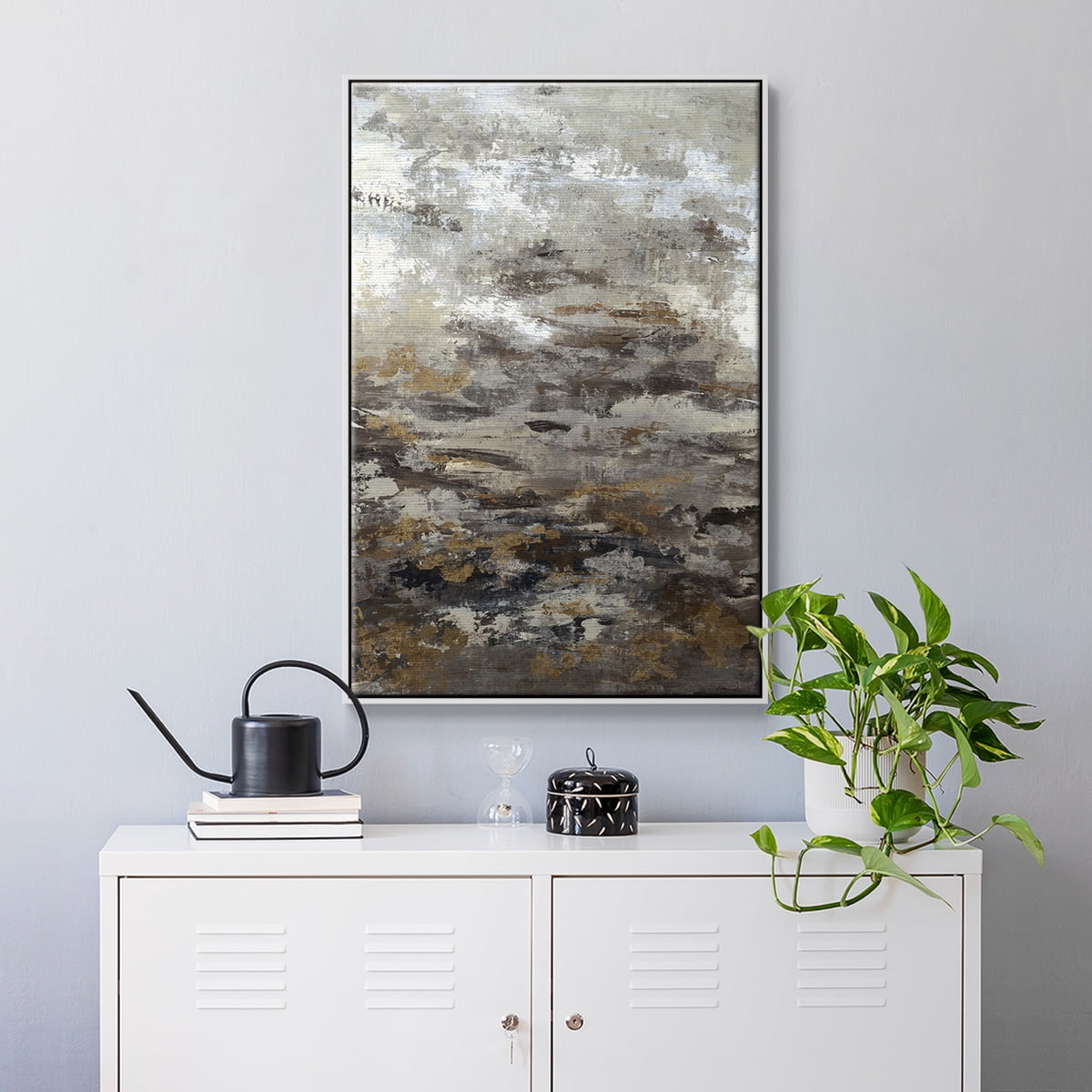 Shining Example Framed Premium Gallery Wrapped Canvas - Ready to Hang